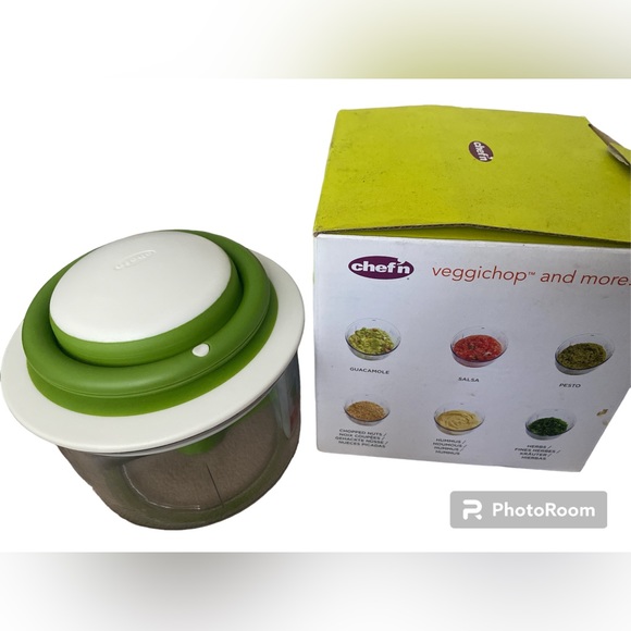 New Veggichop Chef’n Veggie Chopper Mini Vegetable Hand Pull Blade Food Cut - Picture 3 of 4